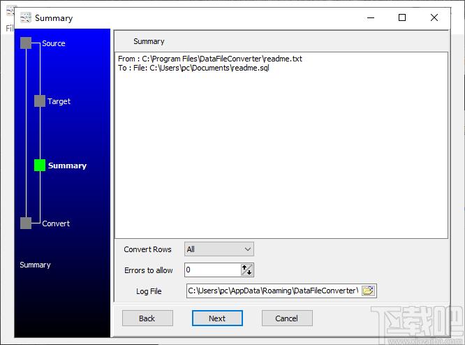 DataFileConverter下载,数据转换软件,文件管理,数据转换