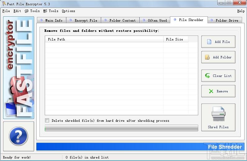 Fast File Encryptor,Fast File Encryptor下载,文件加密软件