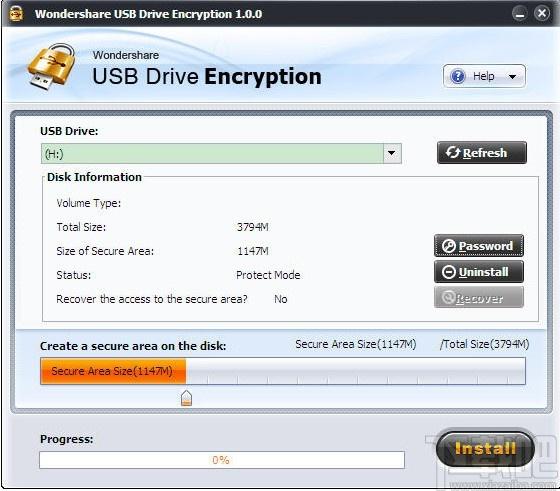 Wondershare USB驱动加密下载,USB驱动加密工具,USB驱动加密