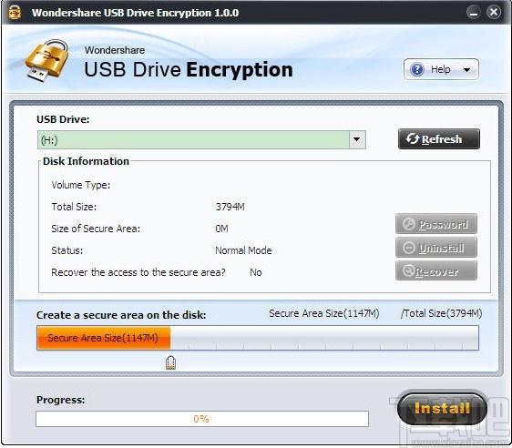 Wondershare USB驱动加密下载,USB驱动加密工具,USB驱动加密