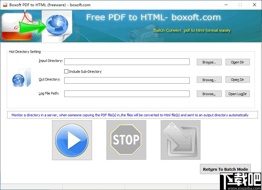 Boxoft PDF to Html下载,文档转换,PDF转换,转换工具,PDF工具