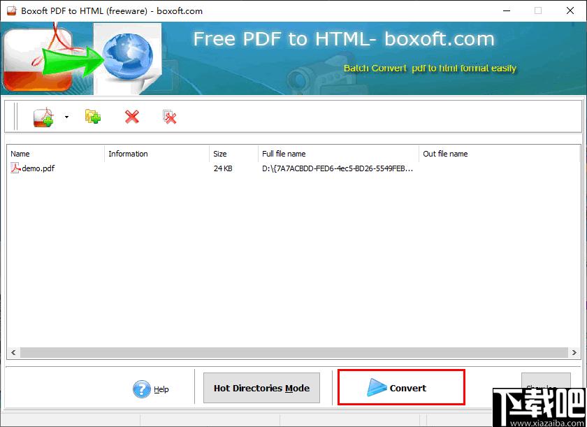 Boxoft PDF to Html下载,文档转换,PDF转换,转换工具,PDF工具