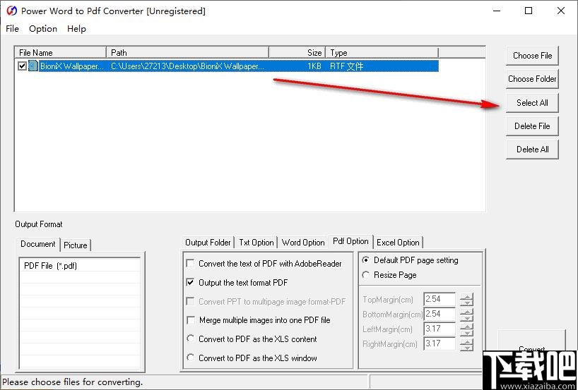 Power Word to Pdf Converter下载,文档转换,转换器