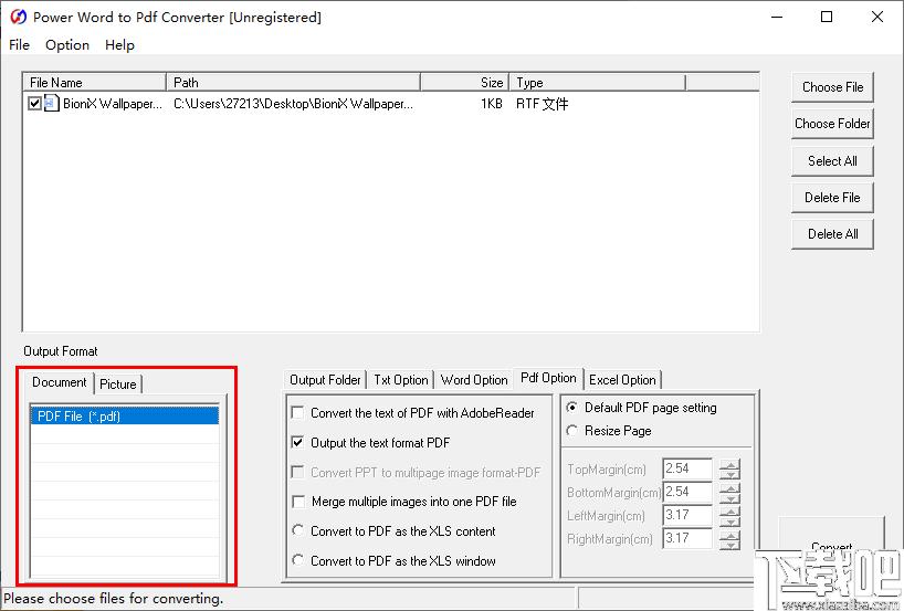 Power Word to Pdf Converter下载,文档转换,转换器