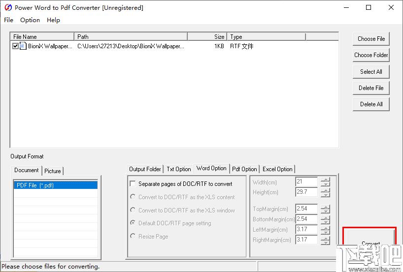 Power Word to Pdf Converter下载,文档转换,转换器