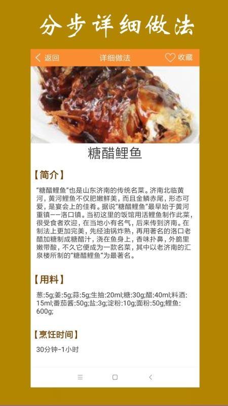 美食家常菜谱app下载,美食家常菜谱安卓版