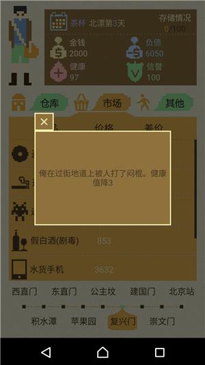 屌丝北漂记游戏下载,屌丝北漂记,模拟游戏,像素游戏